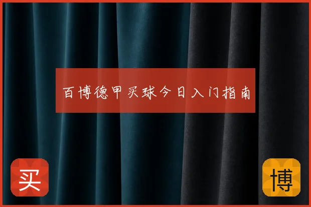 百博德甲买球今日入门指南